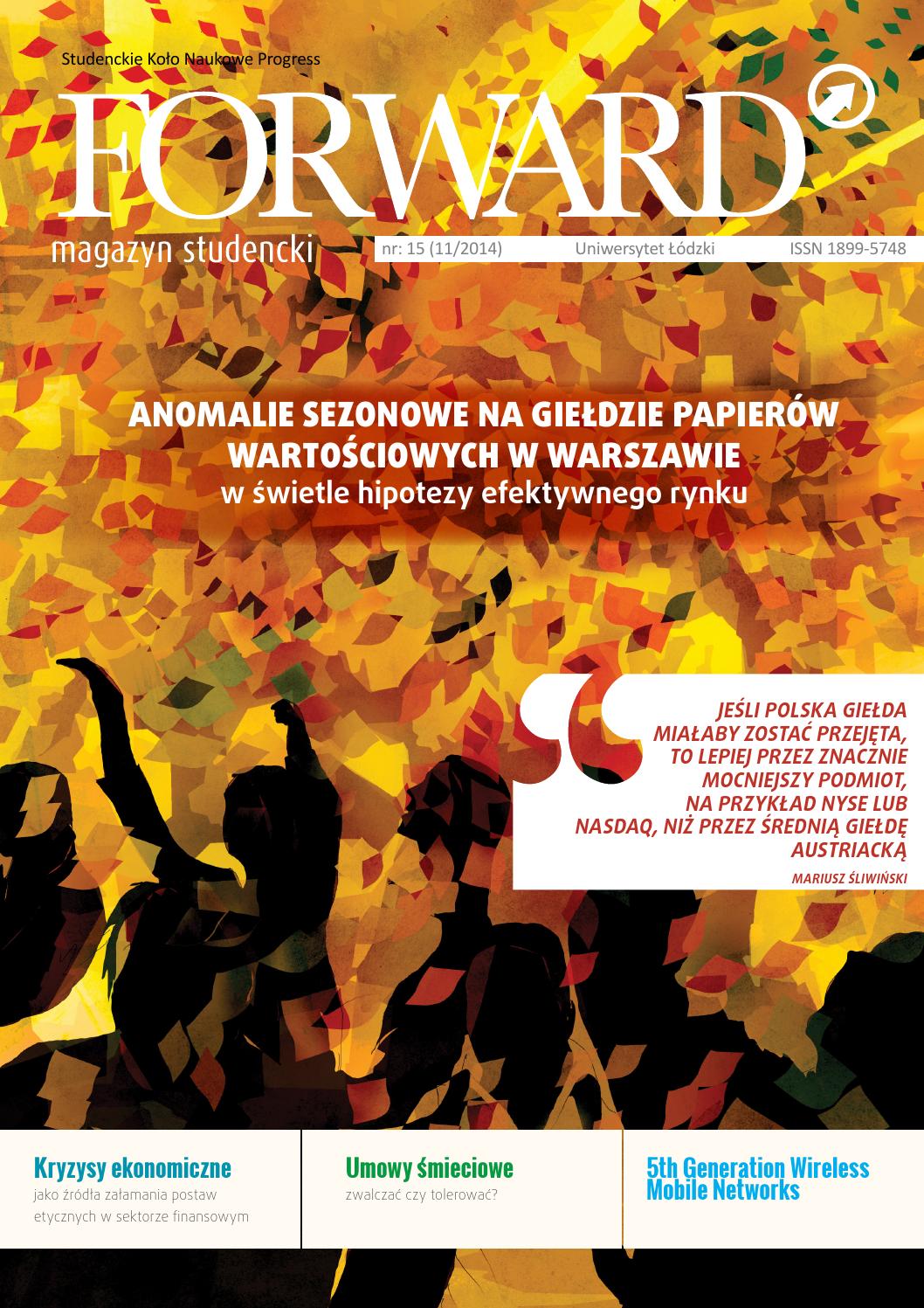 Forward no 15 by Magazyn Forward - Issuu