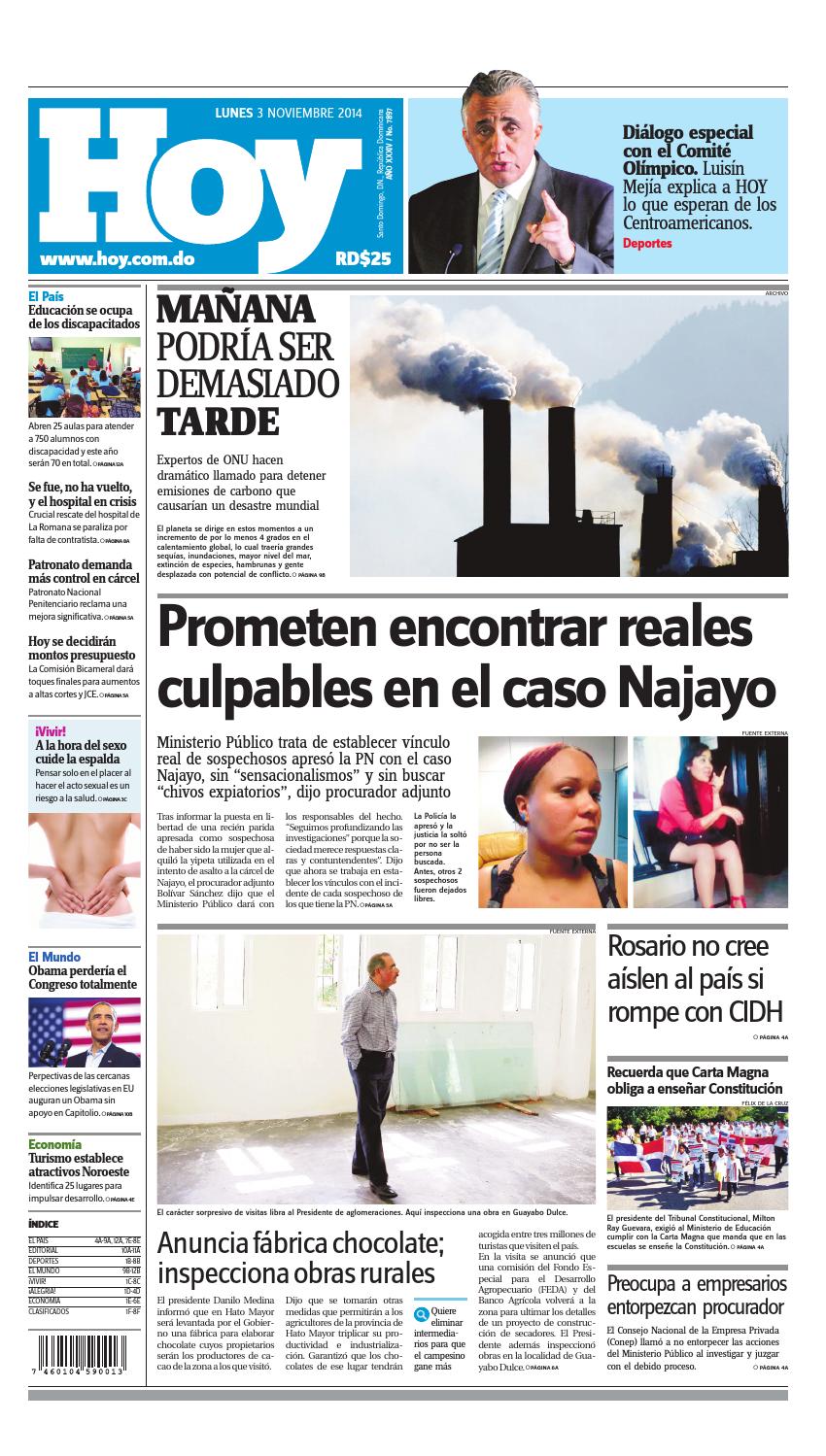 Periodico lunes 03 by Periodico Hoy Issuu