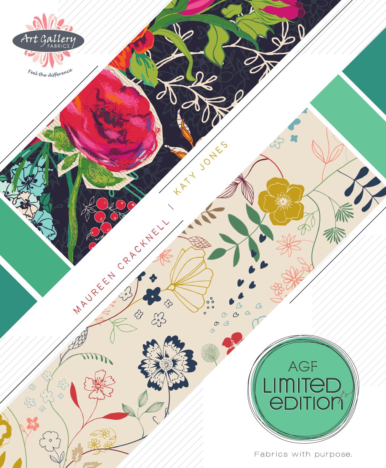 Limited Edition Catalog Fall 2014 by Art Gallery Fabrics ® Issuu