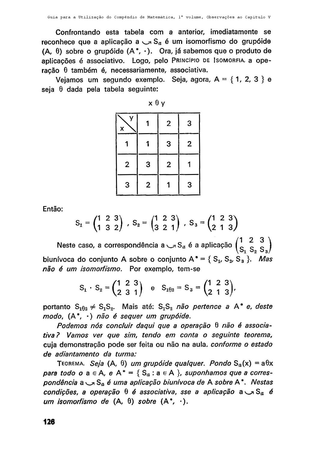 Observações ao Capítulo V, por José Sebastião e Silva by Casa Ciências ...