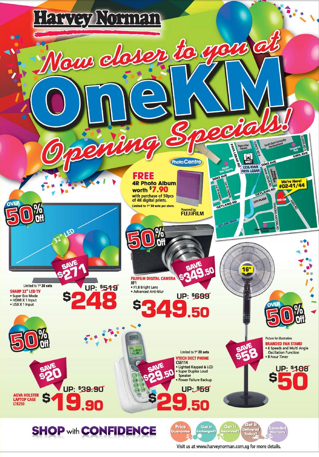 Harvey Norman Singapore OneKM Opening Specials by Harvey Norman (South