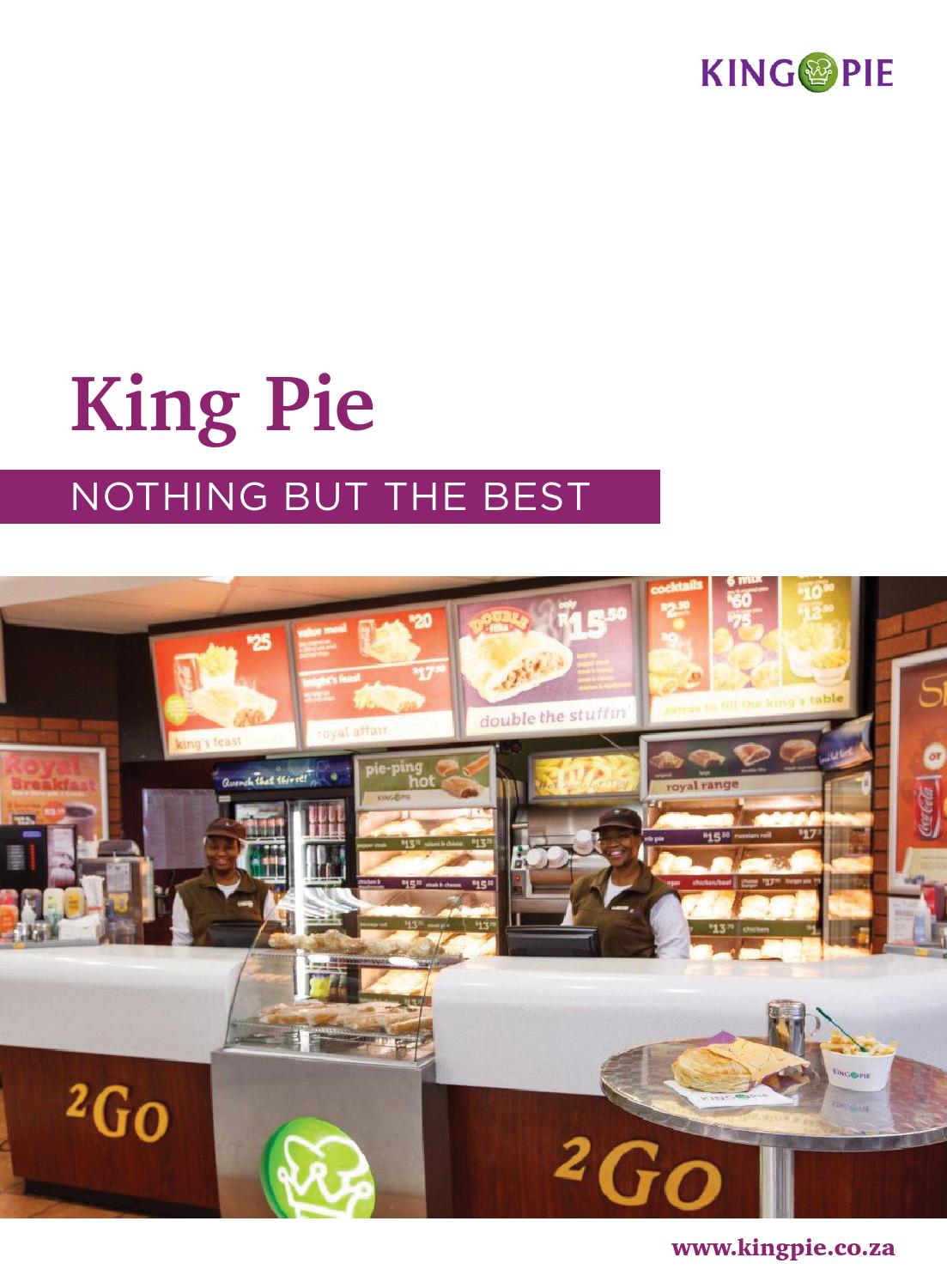 King Pie Africa F&D Oct14 Bro by Business Excellence Magazine Issuu