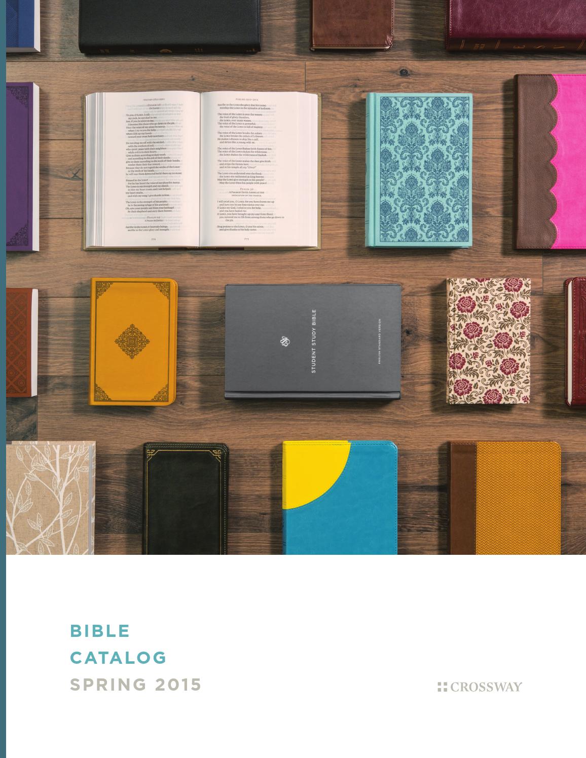 Esv Spring 2015 Bible Catalog By Crossway Issuu