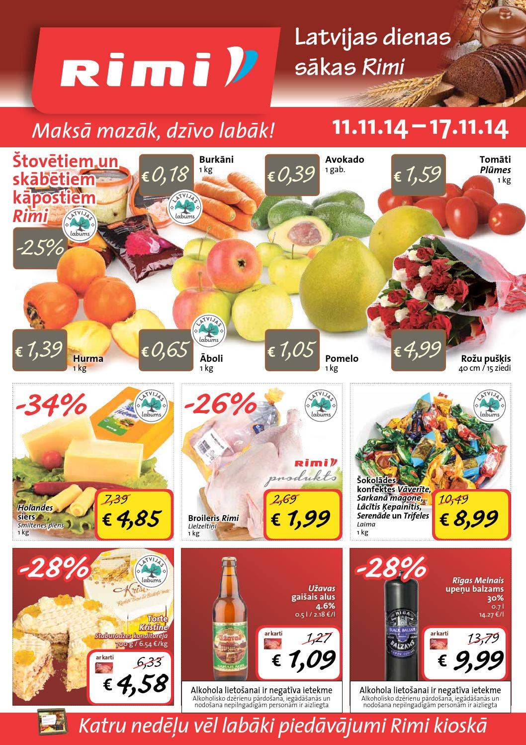 Free From Food Rimi Rimileaflet11 171114 net by Rimi - Issuu