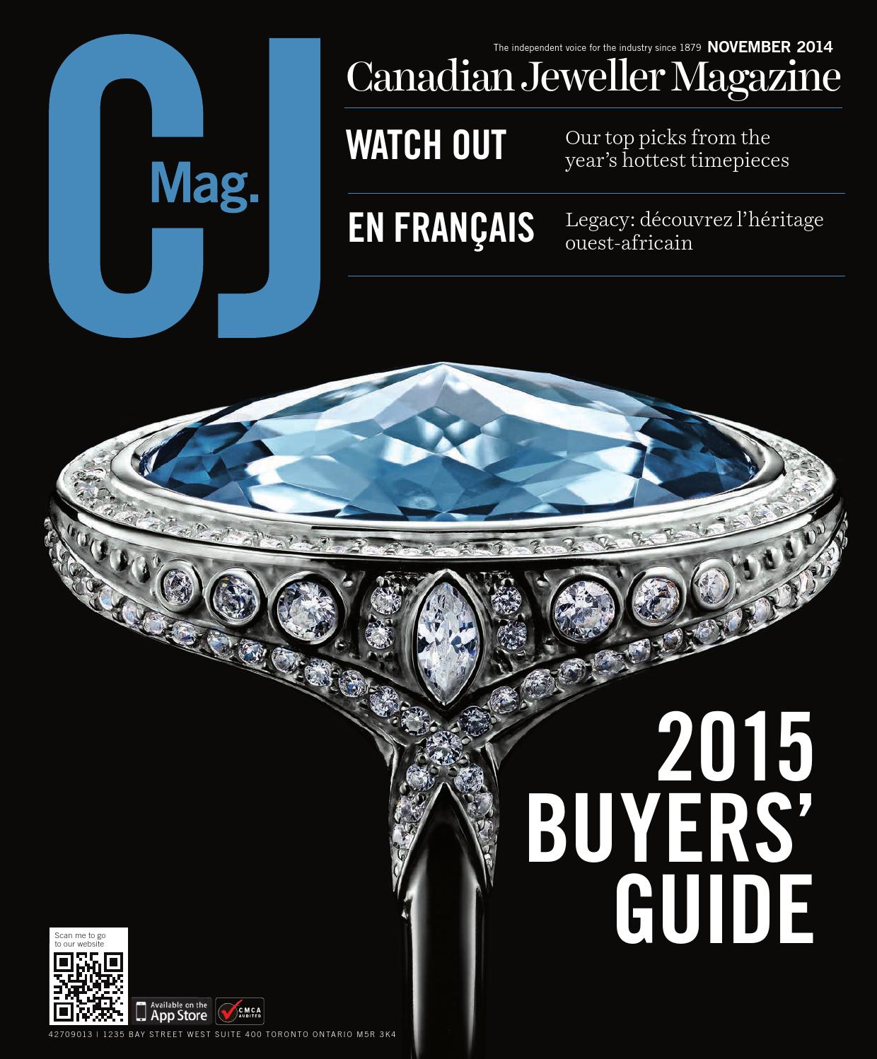Canadian Jeweller November Issue Buyers' Guide by Canadian Jeweller