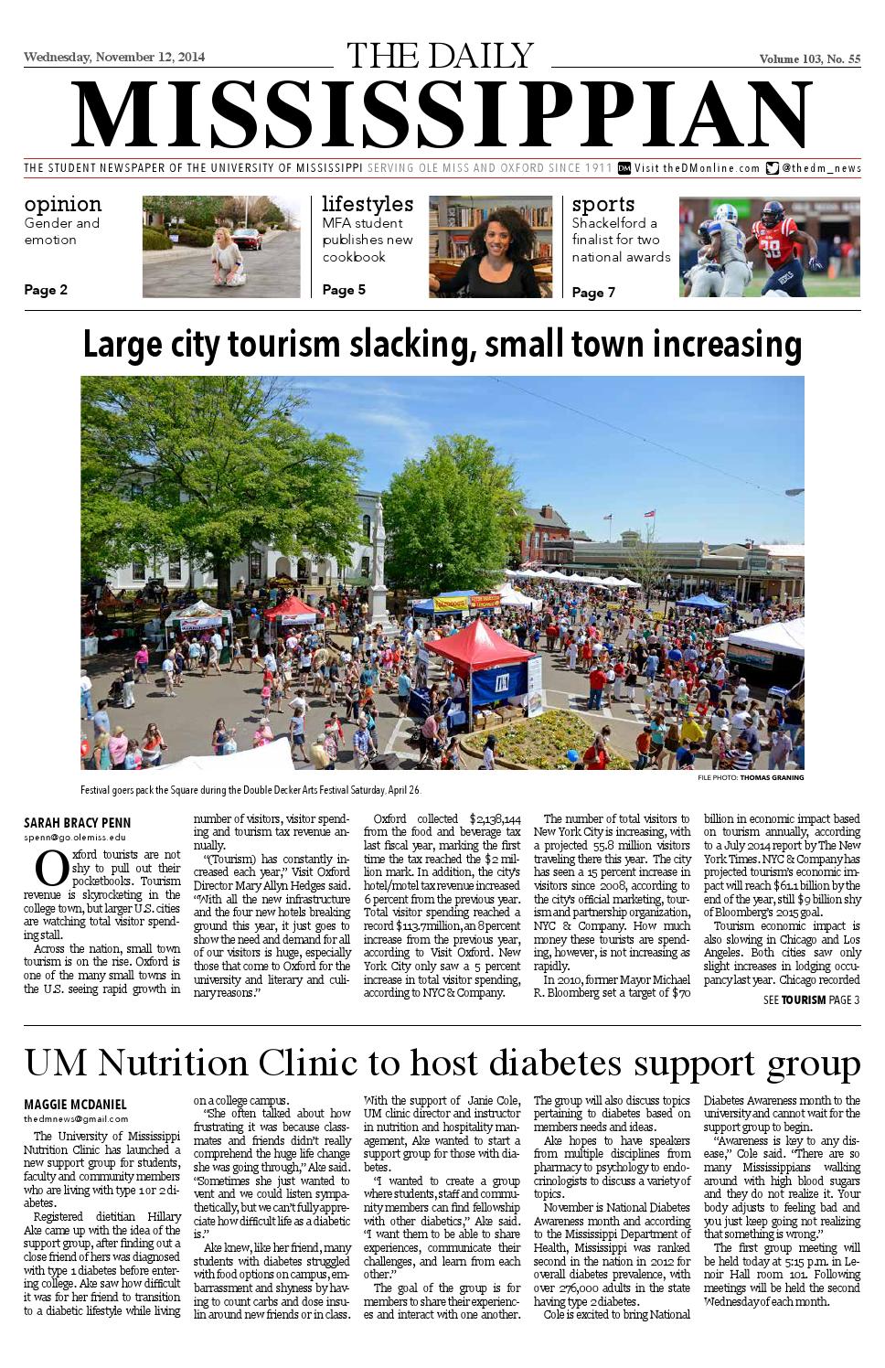 The Daily Mississippian November 12, 2014 by The Daily Mississippian Issuu
