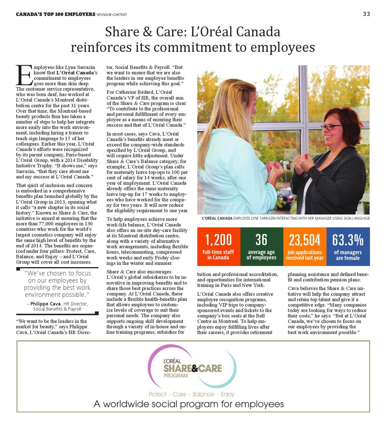 Canada s Top 100 Employers 2015 By Canada s Top 100 Employers Issuu