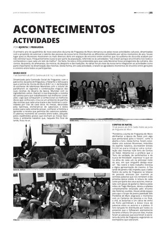 Boletim Informativo da Junta 德文 Freguesia 德文 S. Cristóvão do Muro - Ed.1 第 5 页