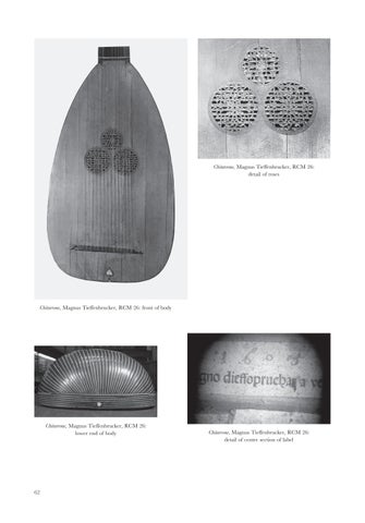 RCM Museum of Instruments Catalogue Part III: European Stringed ...