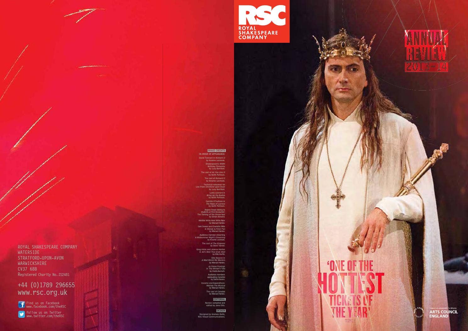 RSC Annual Review 2013 - 2014 by Royal Shakespeare Company - Issuu