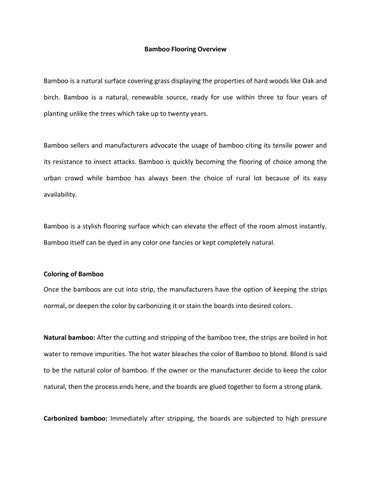 Bothbest Bamboo Flooring Review By Bothbest Bamboo Flooring Issuu