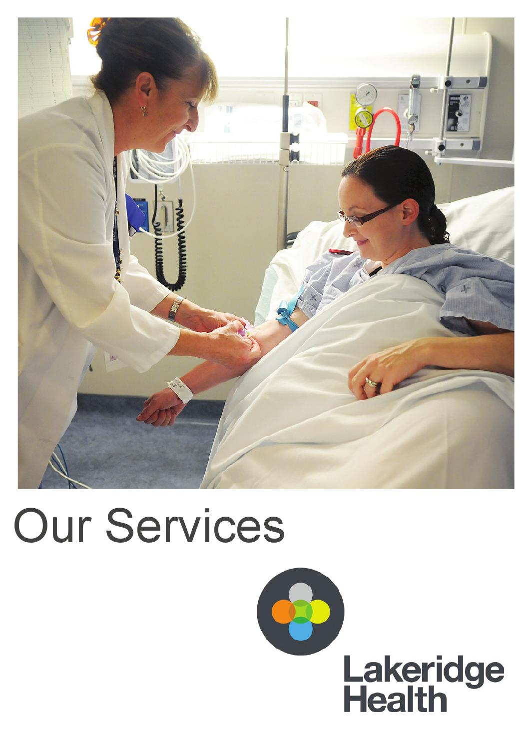 Our Services Lakeridge Health Oshawa, ON by Willow Publishing Issuu