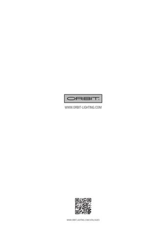 Orbit 灯饰 总目录 10 第 2 页