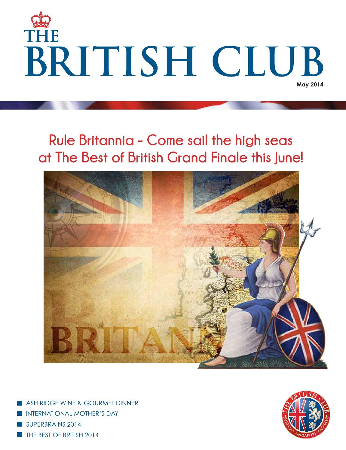 May 2014 by The British Club - Issuu