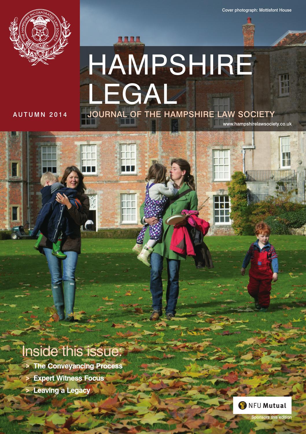 Hampshire Legal November 2014 by Benham