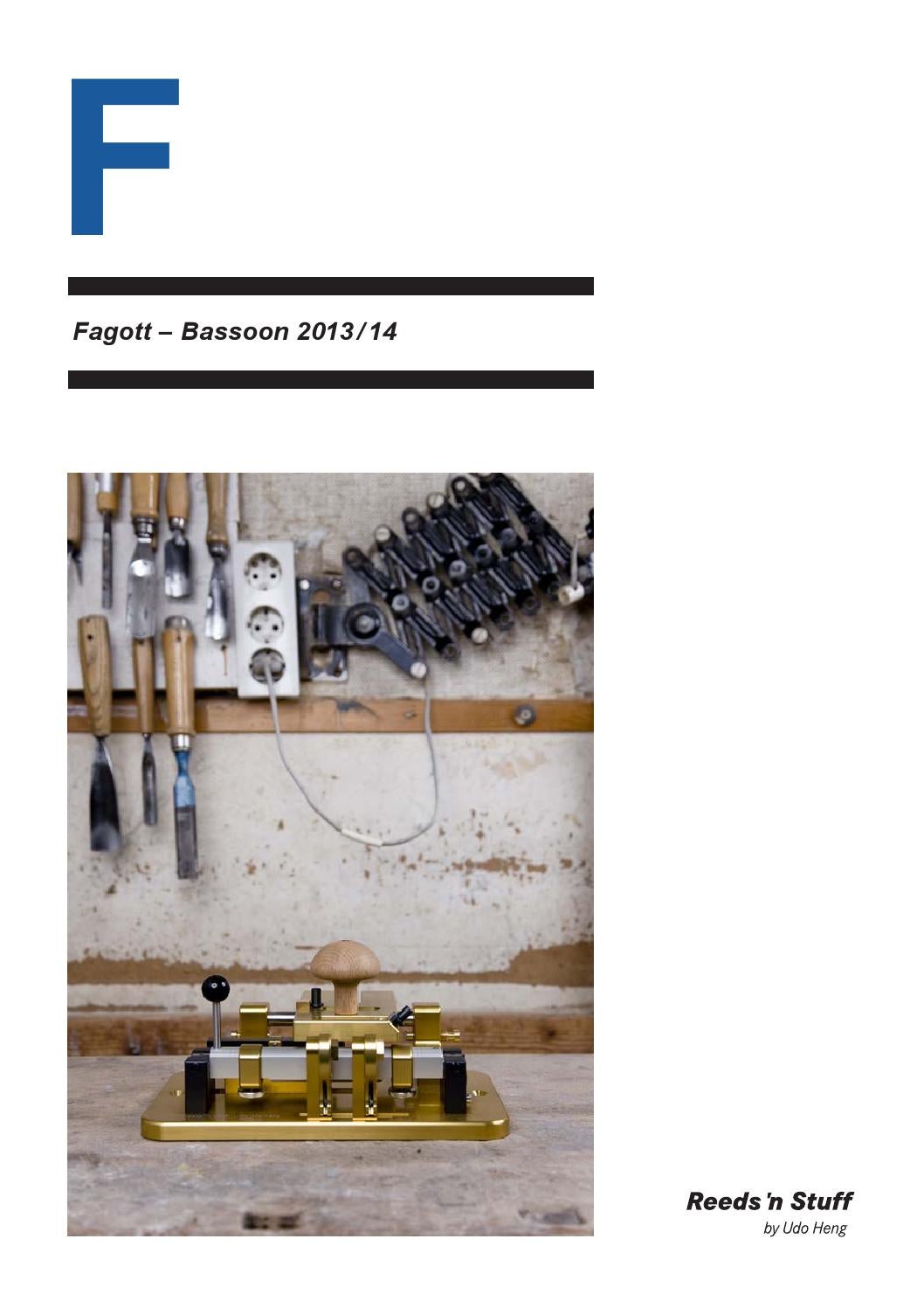 Fagott – Bassoon 2013 / 14 by Reeds 'n Stuff - Issuu