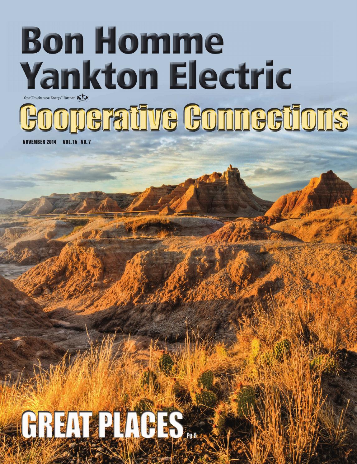 Bon Homme Yankton Electric Cooperative Connections November 2014 by Bon
