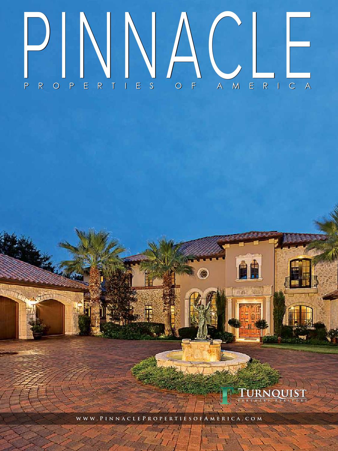 Pinnacle Properties of America Vol. VI, No. 3 Turnquist Partners
