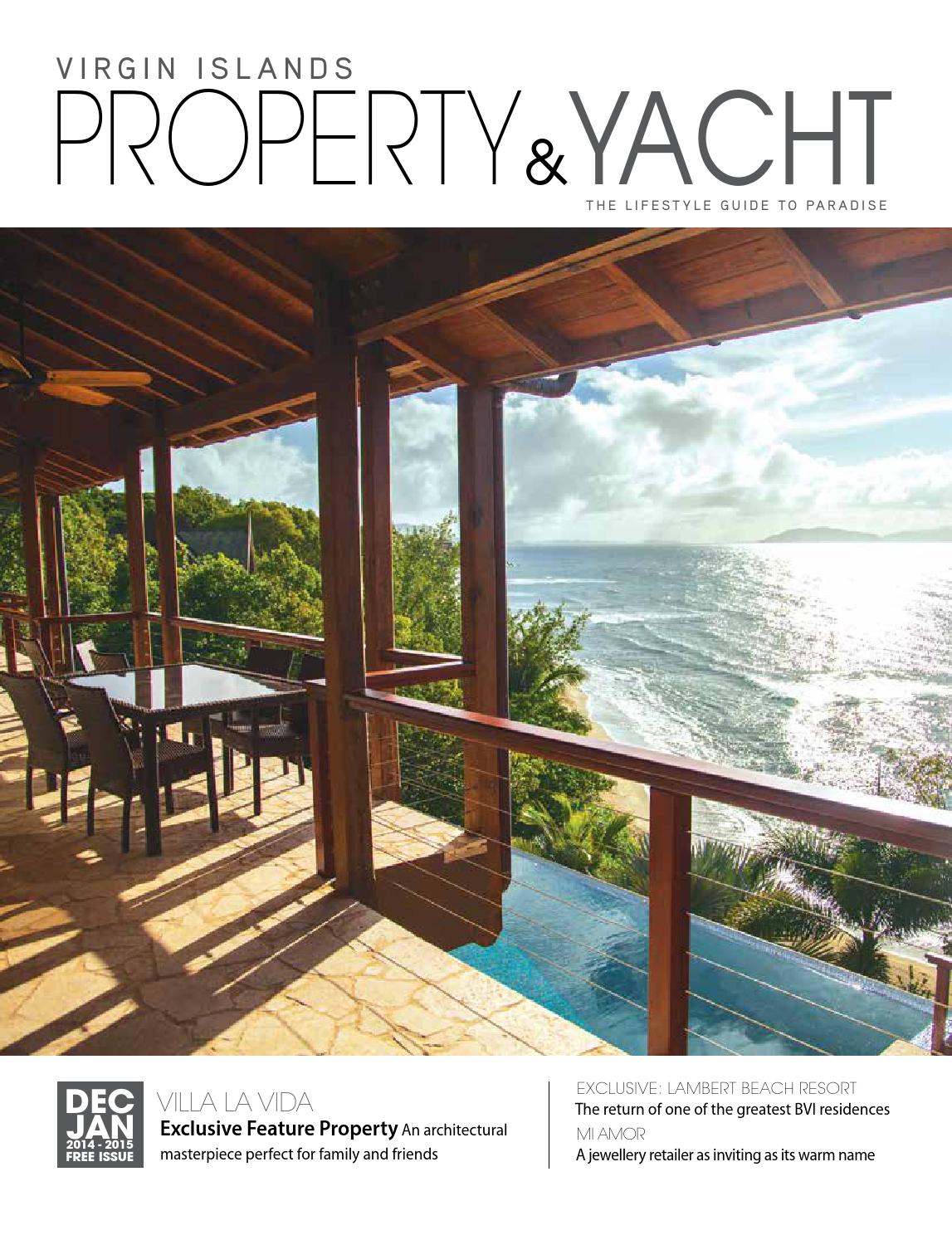 Virgin Islands Property and Yacht magazine Dec/Jan 2014/2015 by Virgin