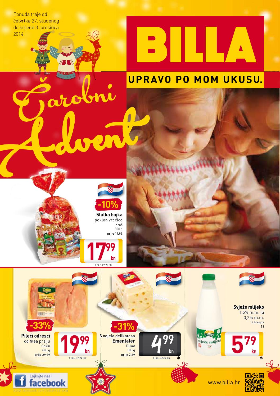 Billa katalog supermarket od 27 11 03 12 2014 by Catalog.hr Issuu