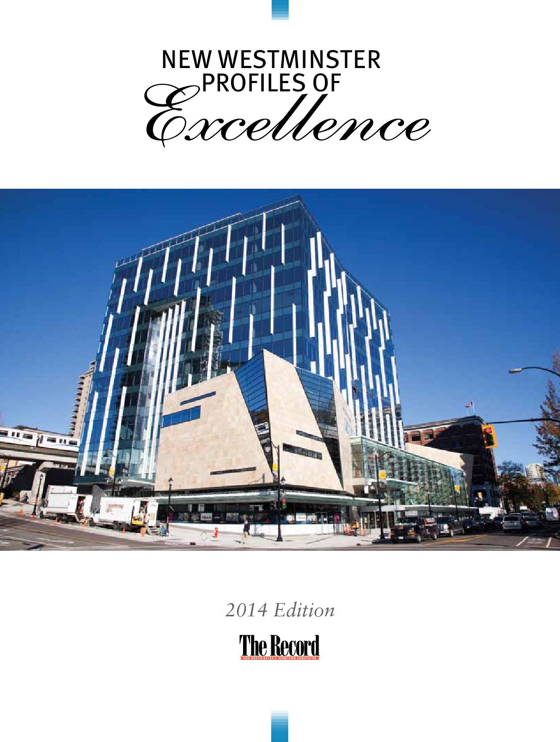 New Westminster Profiles of Excellence 2014 Edition by New West Record