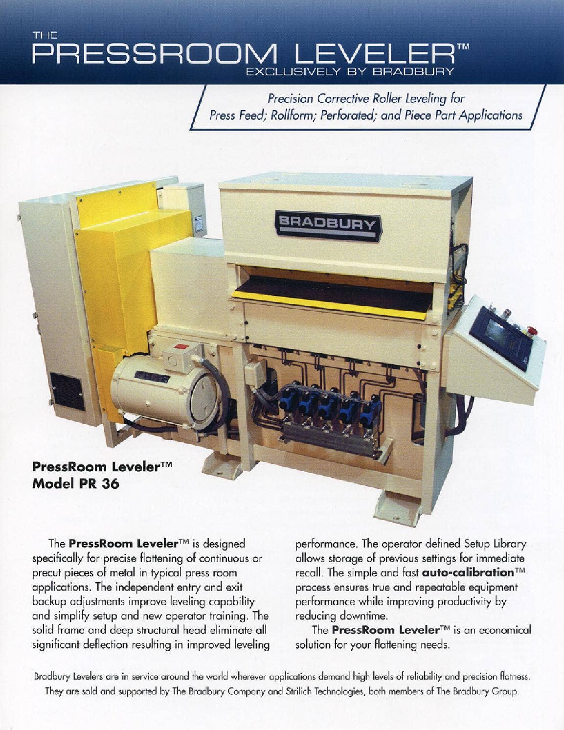 Pressroom Leveler by The Bradbury Group - Issuu