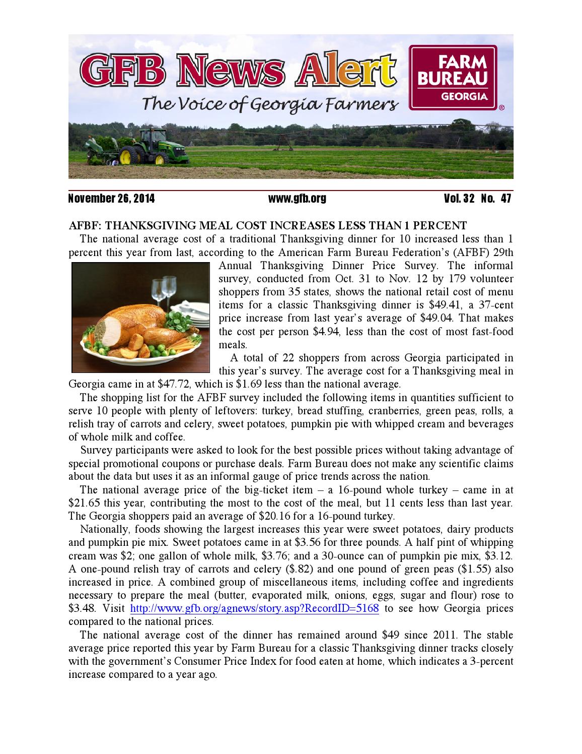 Farm Bureau News Alert November 26, 2014 by Farm Bureau Issuu