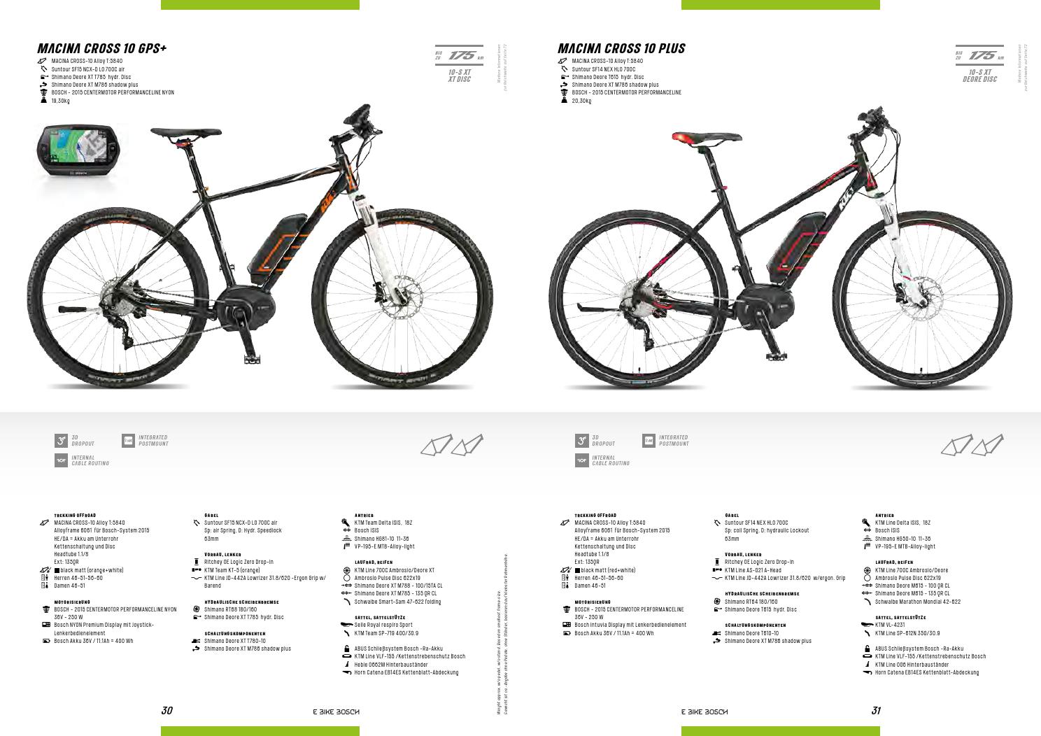 KTM eBike Katalog 2015 by KTM Bike Industries Issuu