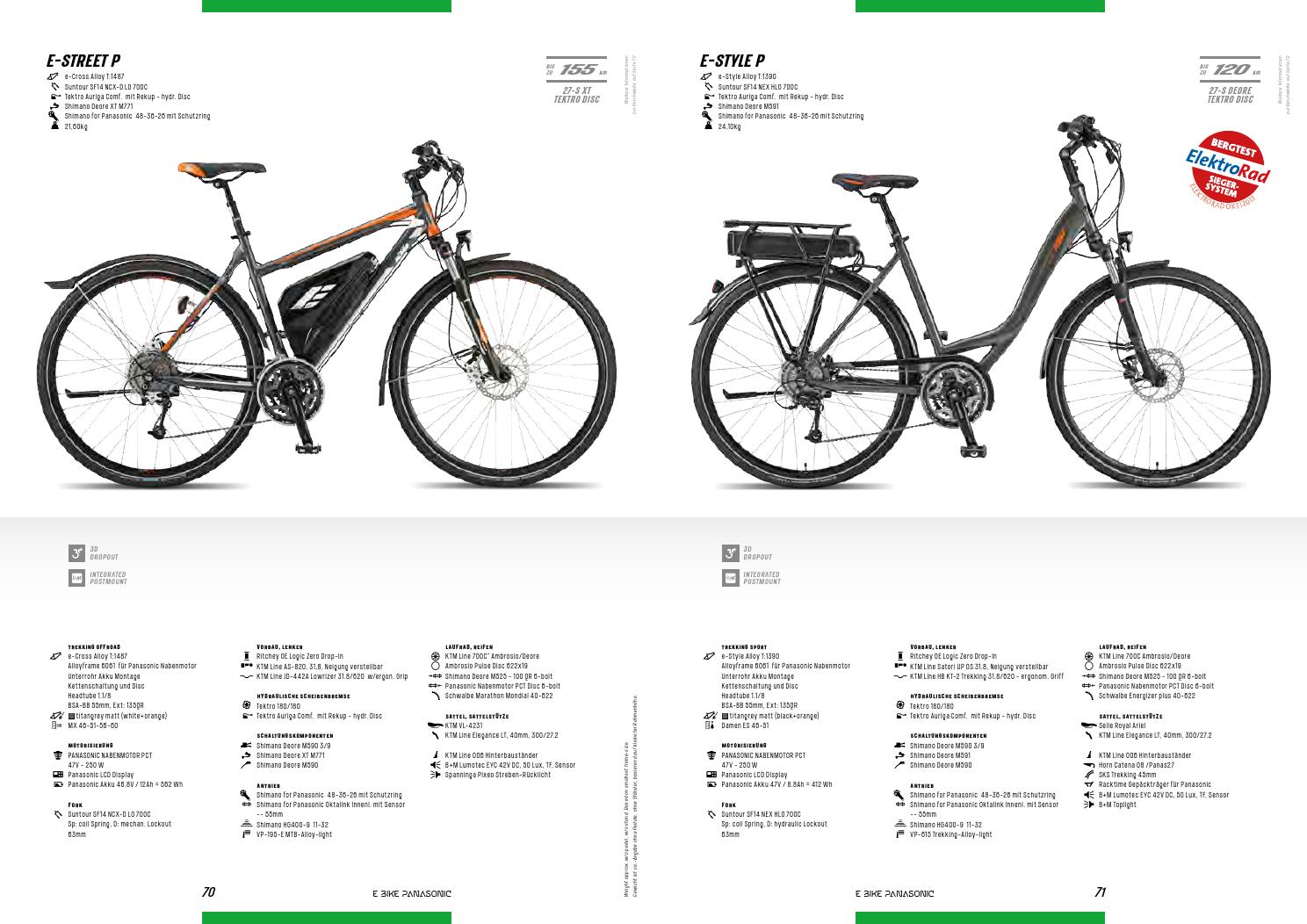 KTM eBike Katalog 2015 by KTM Bike Industries Issuu