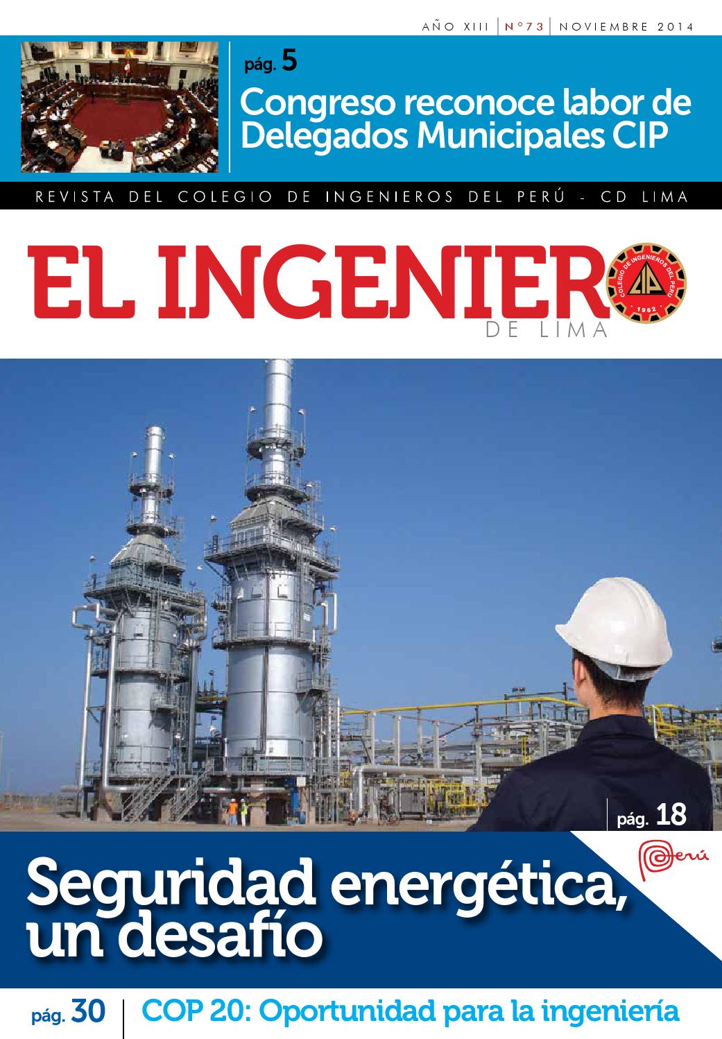Revista el ingeniero by PAC Comunicaciones (Editores revistas, libros