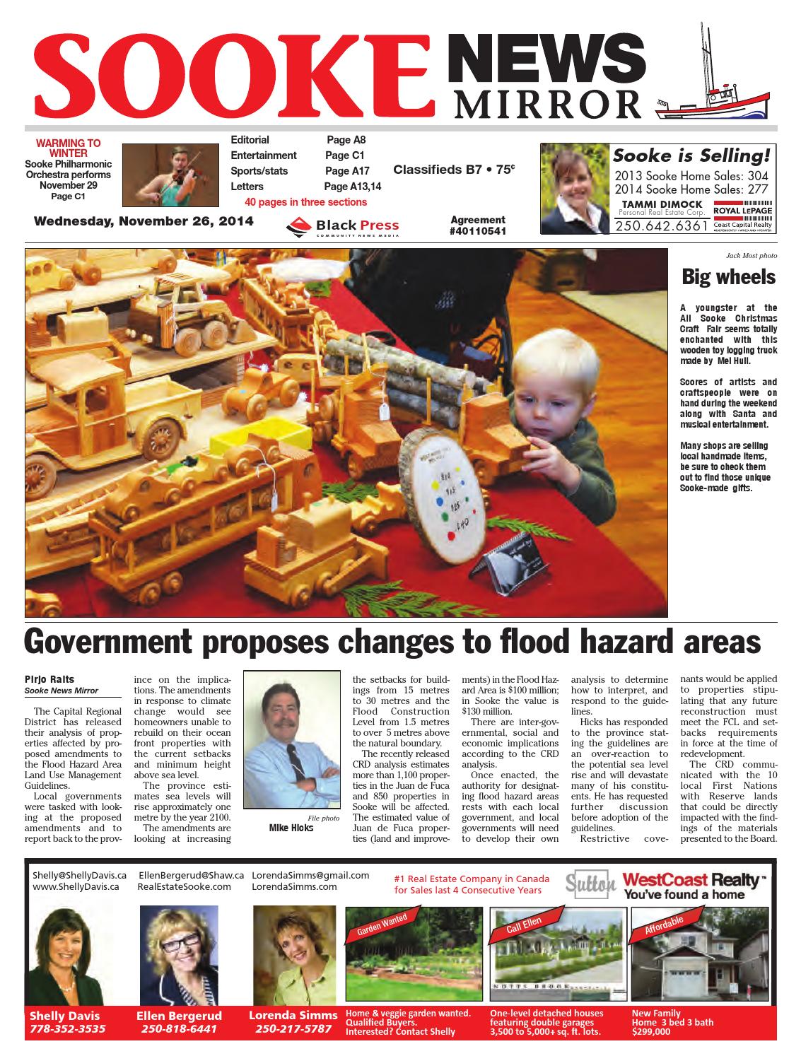 Sooke News Mirror November 26 2014 By Black Press Media Group