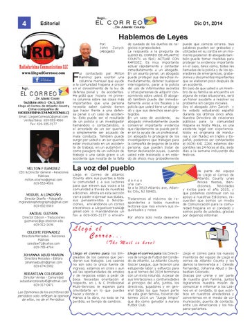 Llego el Correo AC 9a. Edicion Año 1 第 4 页