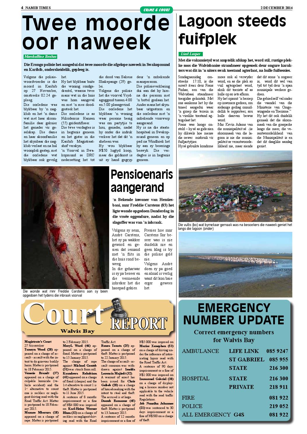 2 dec namib times newspaper eedition by Namib Times Virtual Issuu