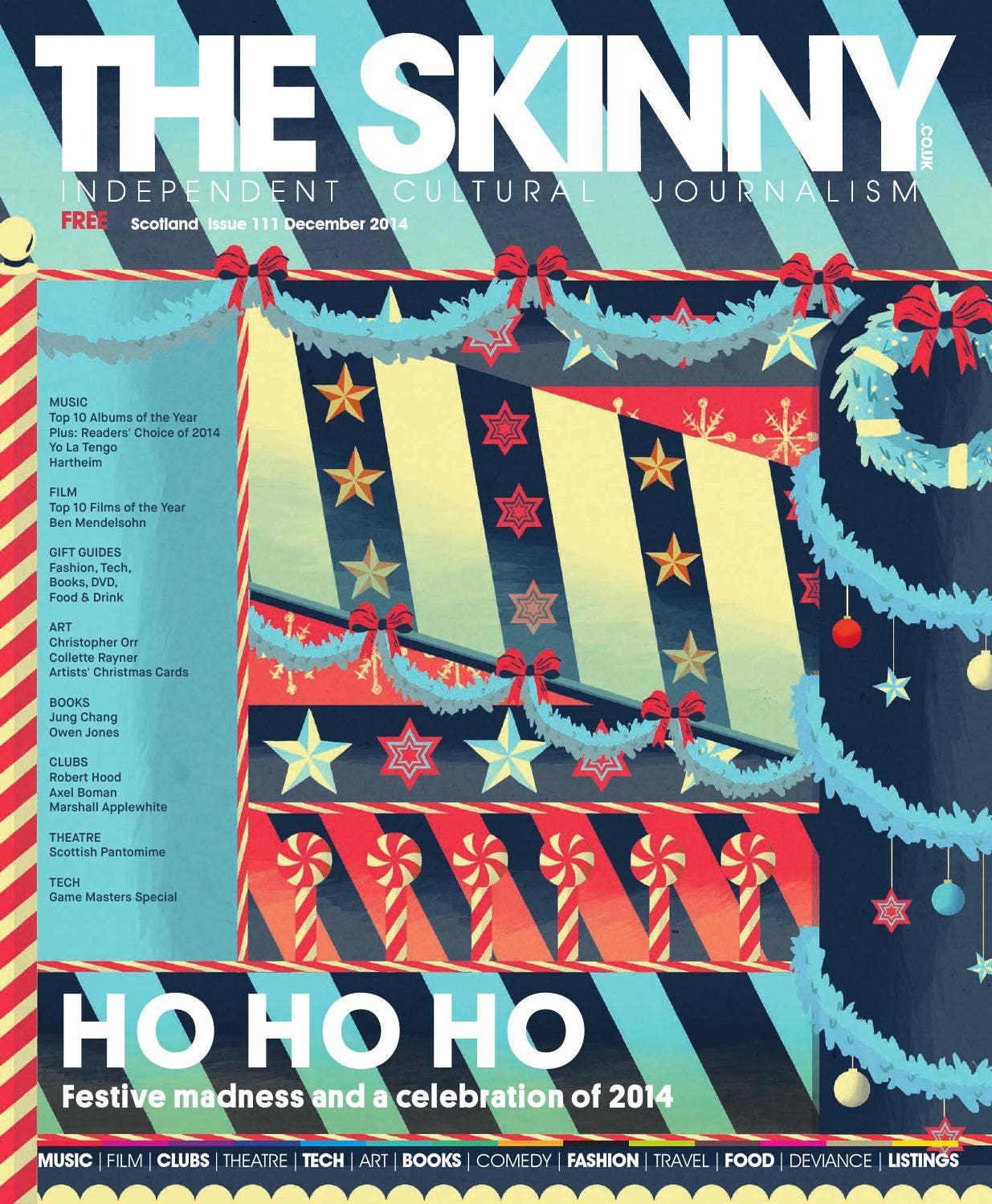 The Skinny Scotland December 2014 by The Skinny - Issuu