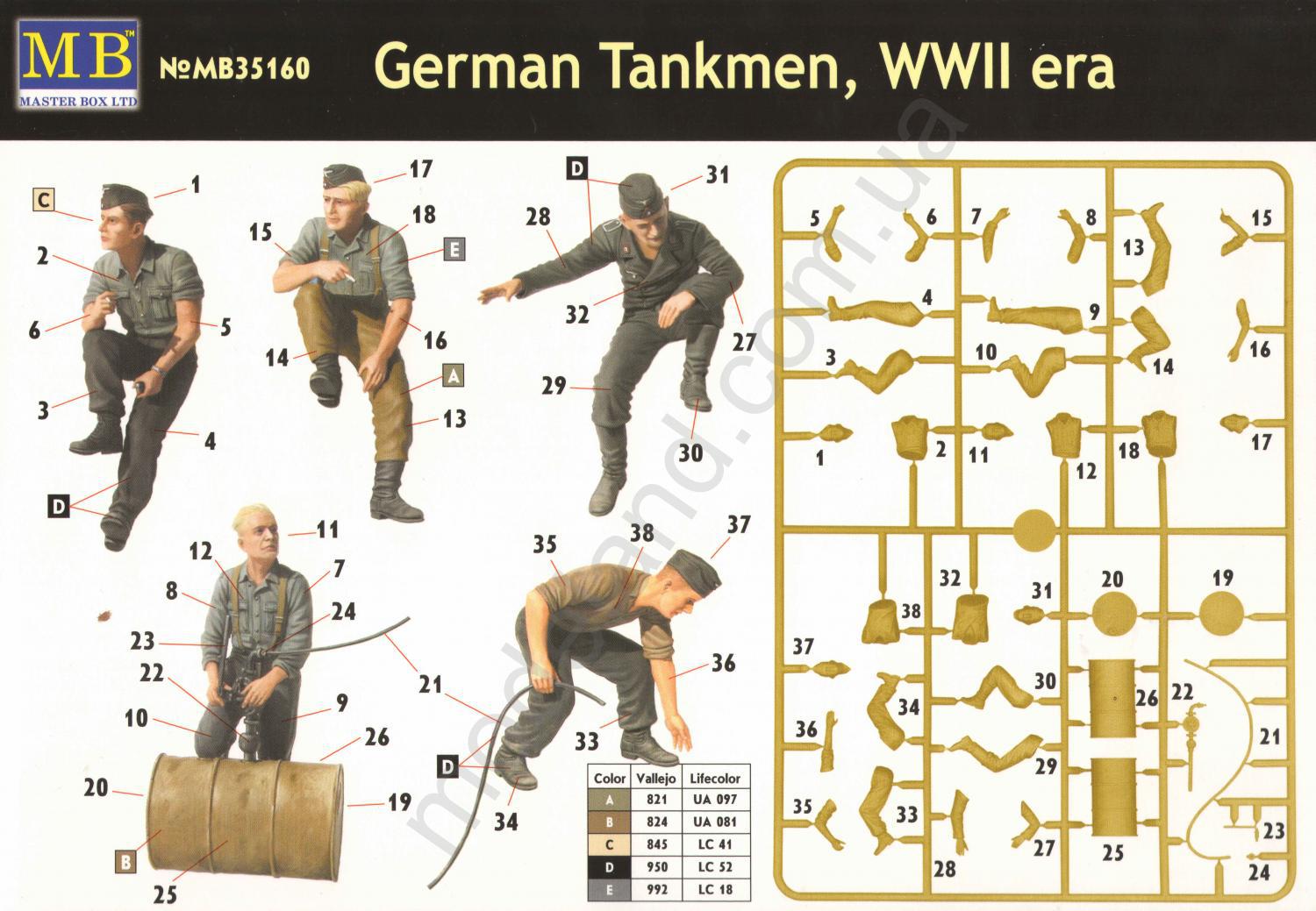 Танкист схема