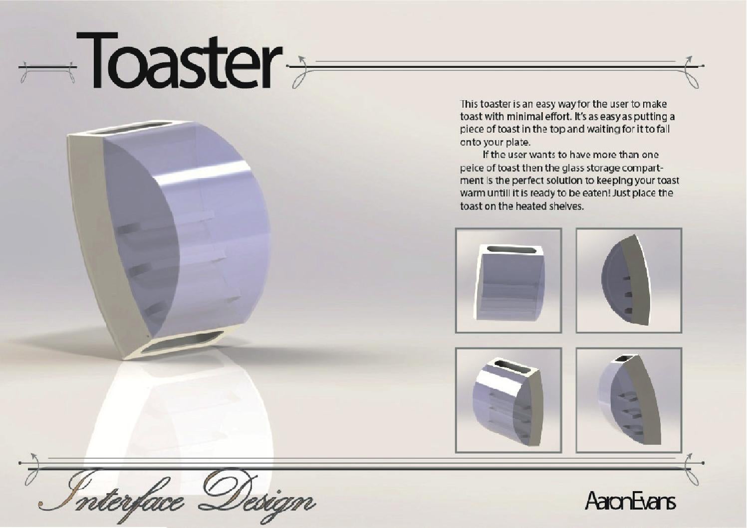 Interface Design Toaster. by Aaron Evans Issuu