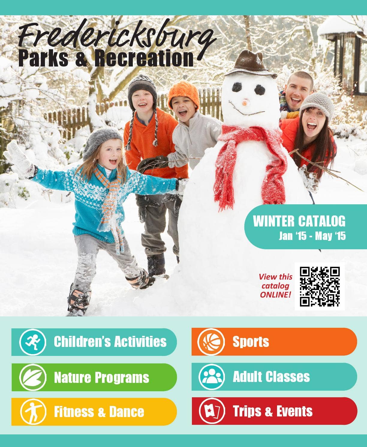 Fredericksburg Parks & Recreation Winter Catalog 2015 by Fredericksburg