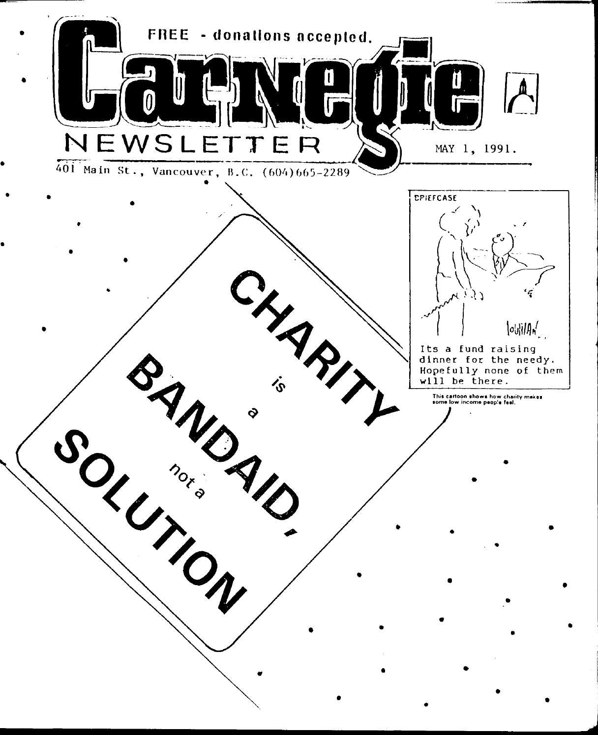 May 1, 1991, carnegie newsletter by Carnegie Newsletter Issuu
