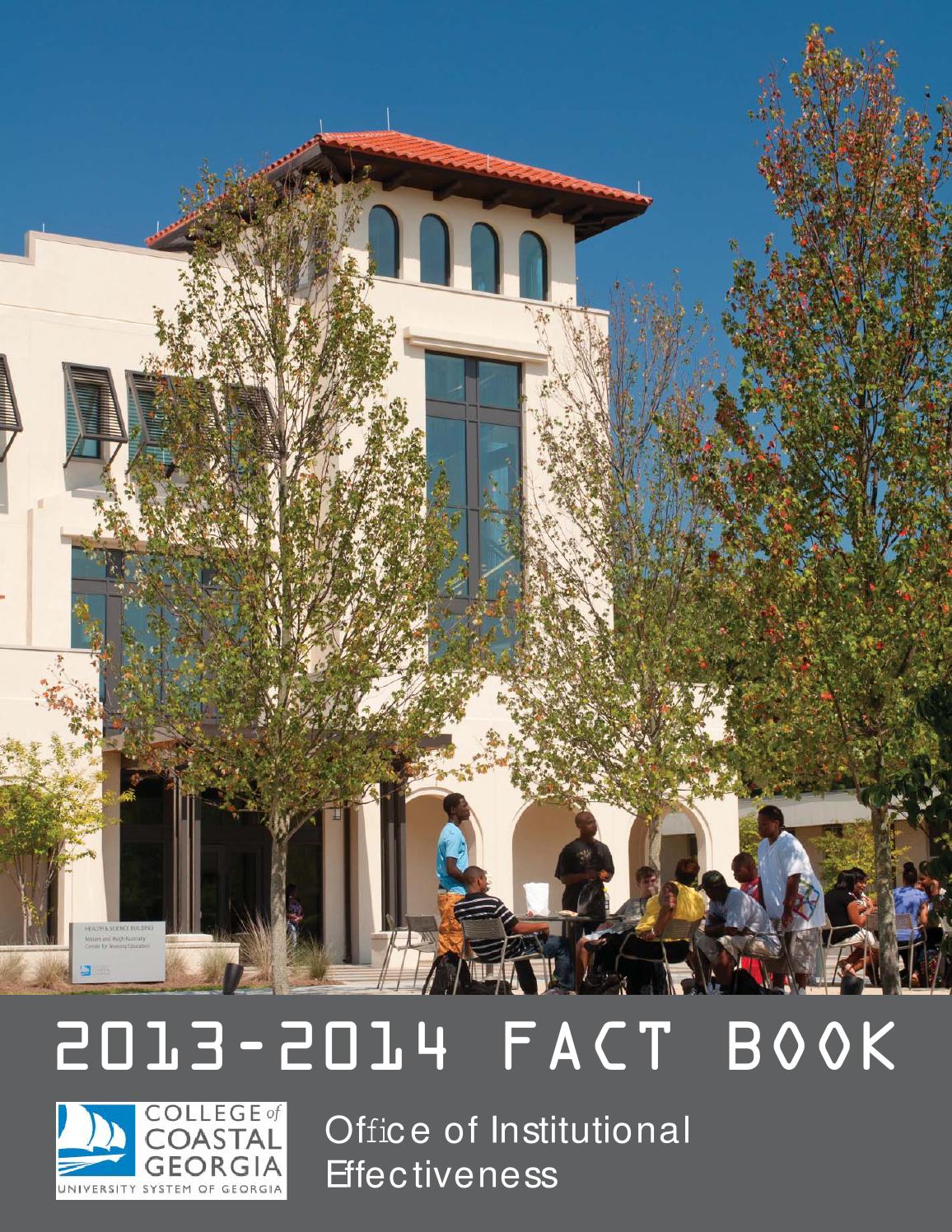 CCGA Fact Book 20132014 by College of Coastal Issuu