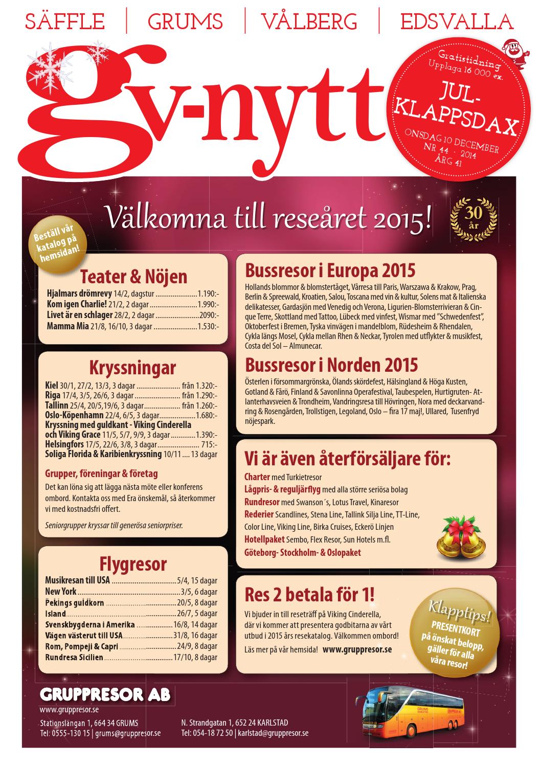 Gv nytt 10 december 2014 by GV-nytt AB - Issuu