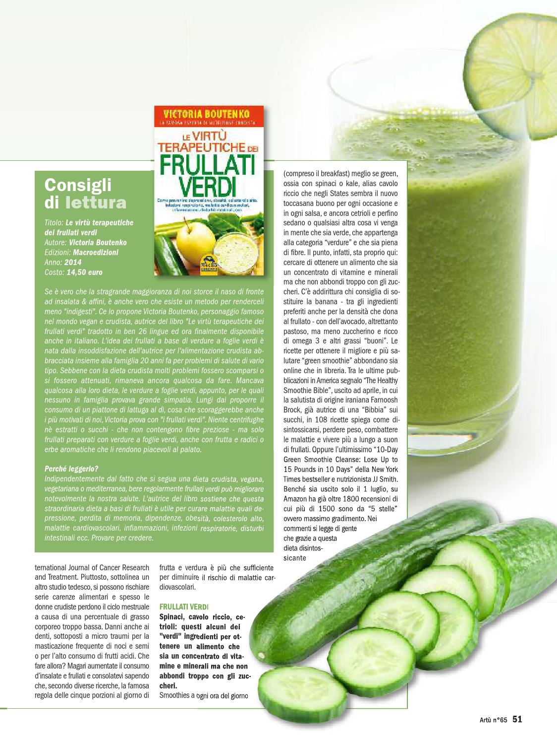 libro di dieta frullato
