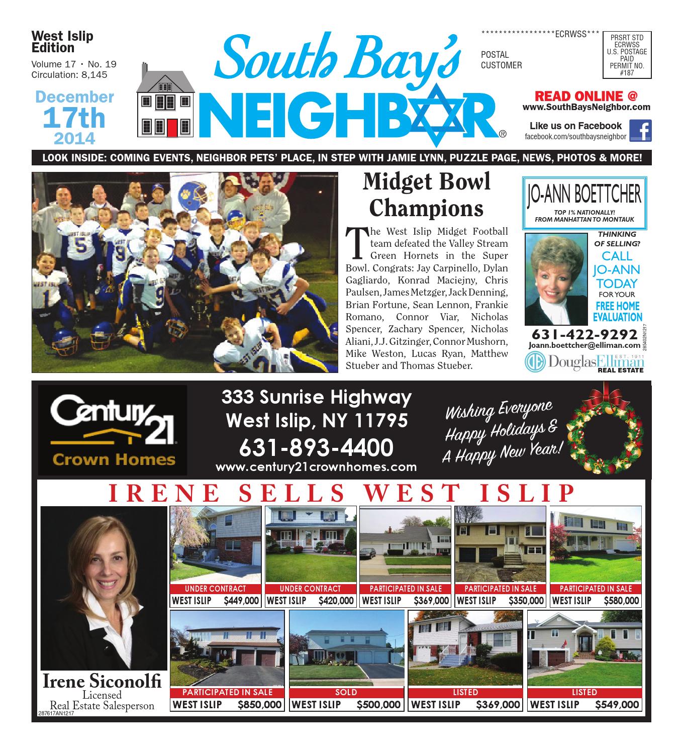 December 17, 2014 West Islip by Long Island Media Group Issuu