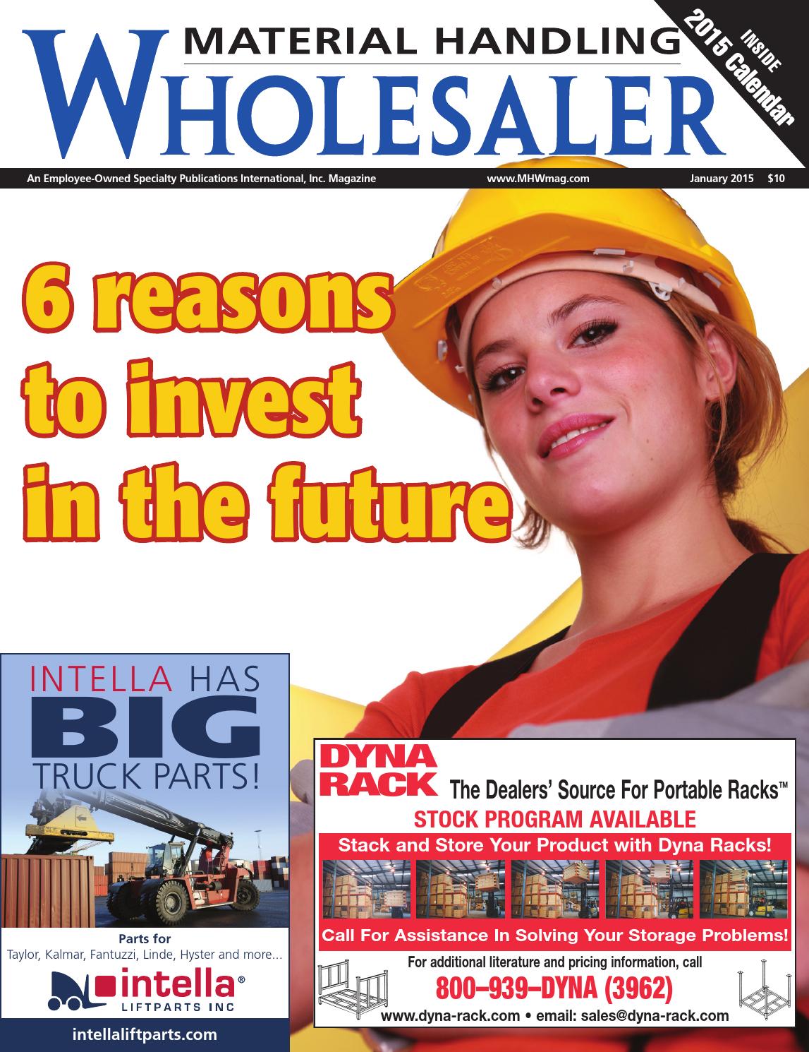Material Handling Wholesaler January 2015 by Material Handling