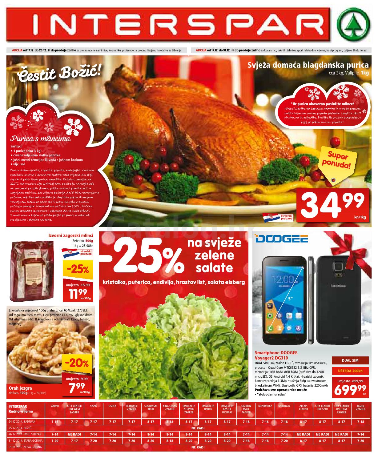 Interspar katalog supermarket od 17 - 31 12 2014 by Catalog.hr - Issuu