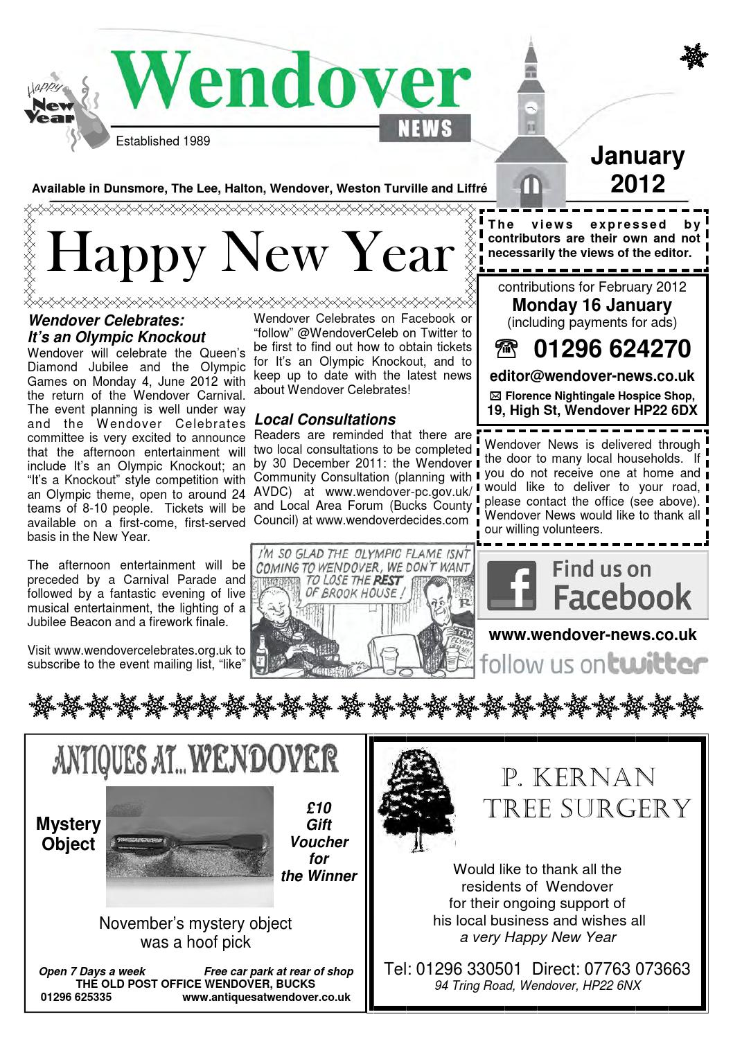 January 2012 Wendover News by Wendover News Issuu