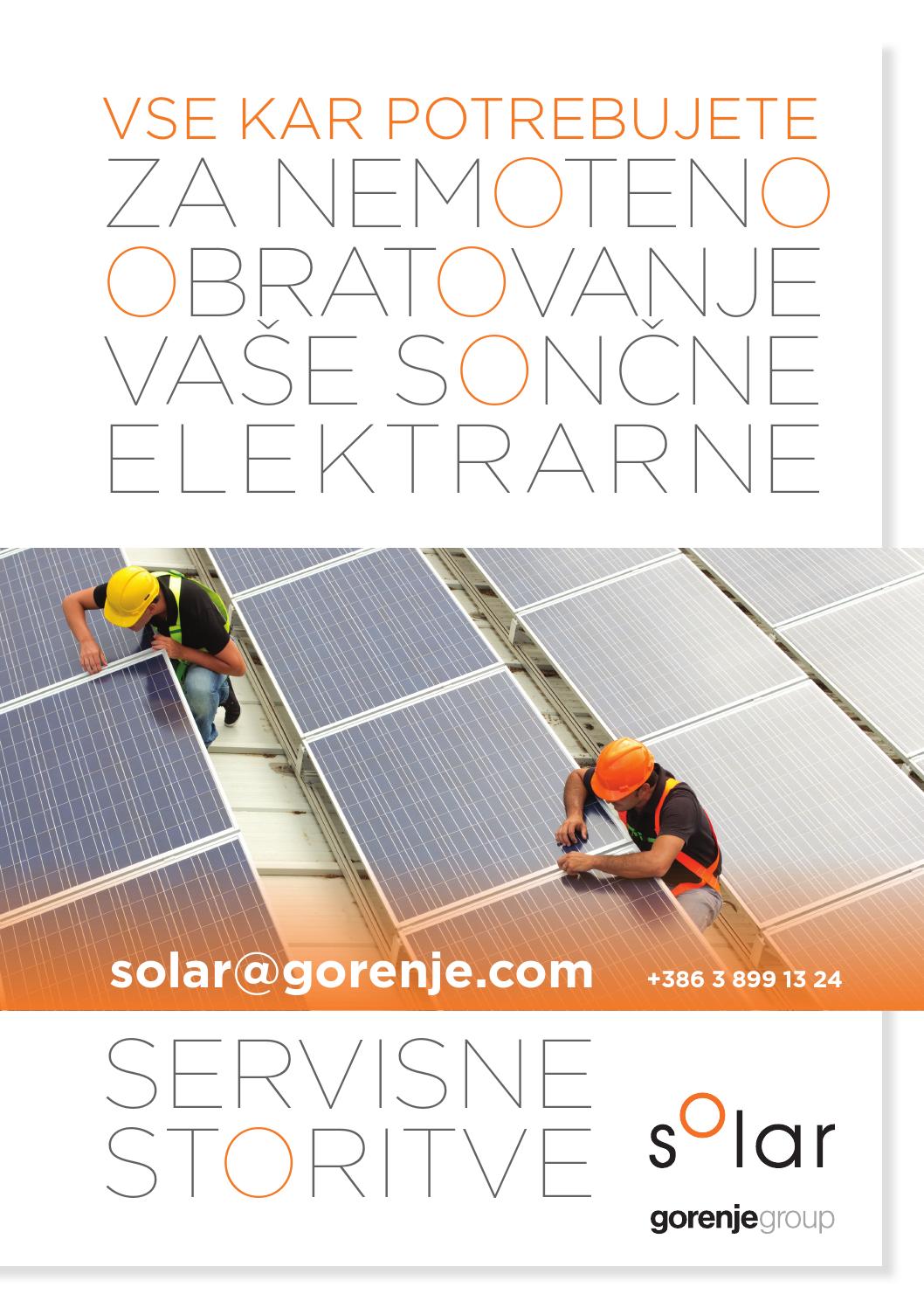 Gorenje Solar servis by Gorenje d.o.o. Issuu