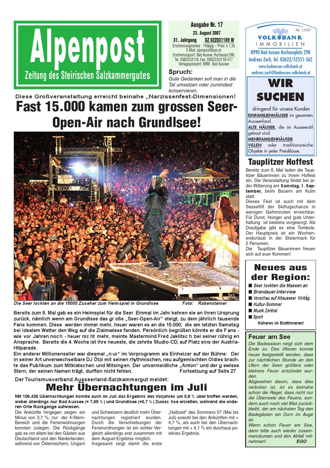 Partnersuche bad aussee