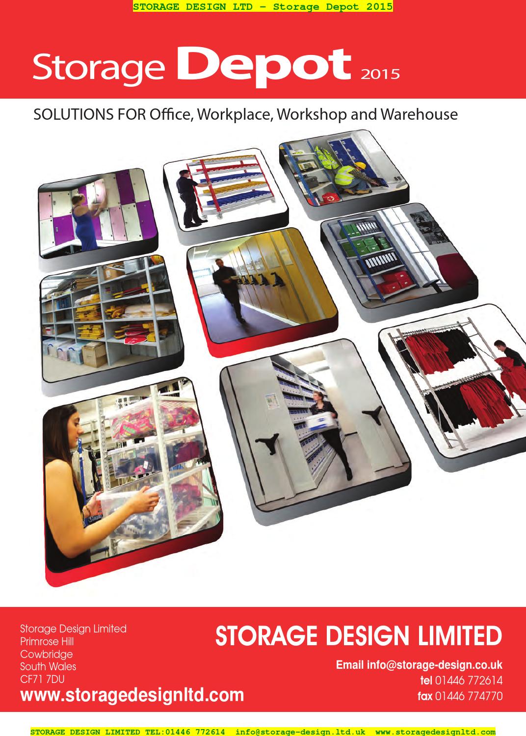 Sdl storage depot 2015 by Storage Design Limited Issuu