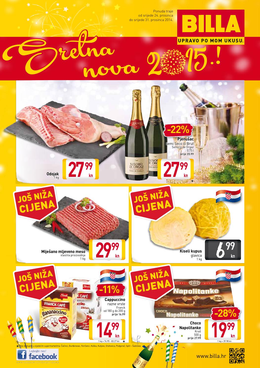 Billa katalog posebna ponuda od 24 31 12 2014 by Catalog.hr Issuu