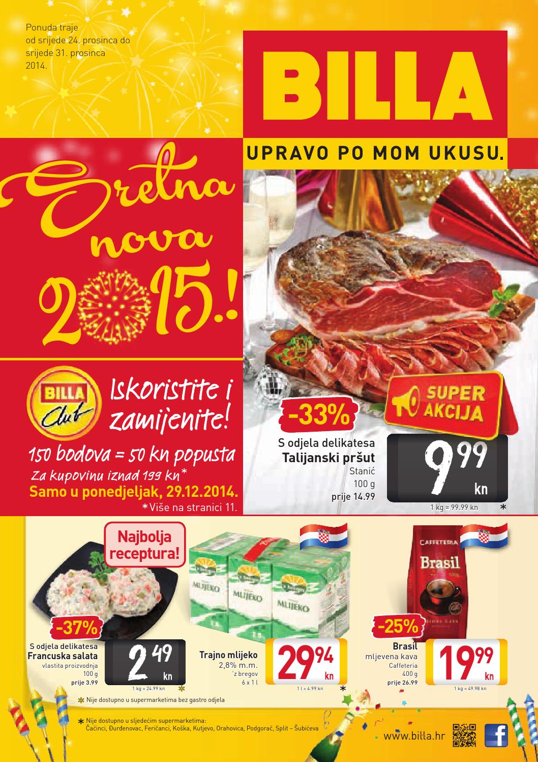 Billa katalog supermarket od 24 31 12 2014 by Catalog.hr Issuu